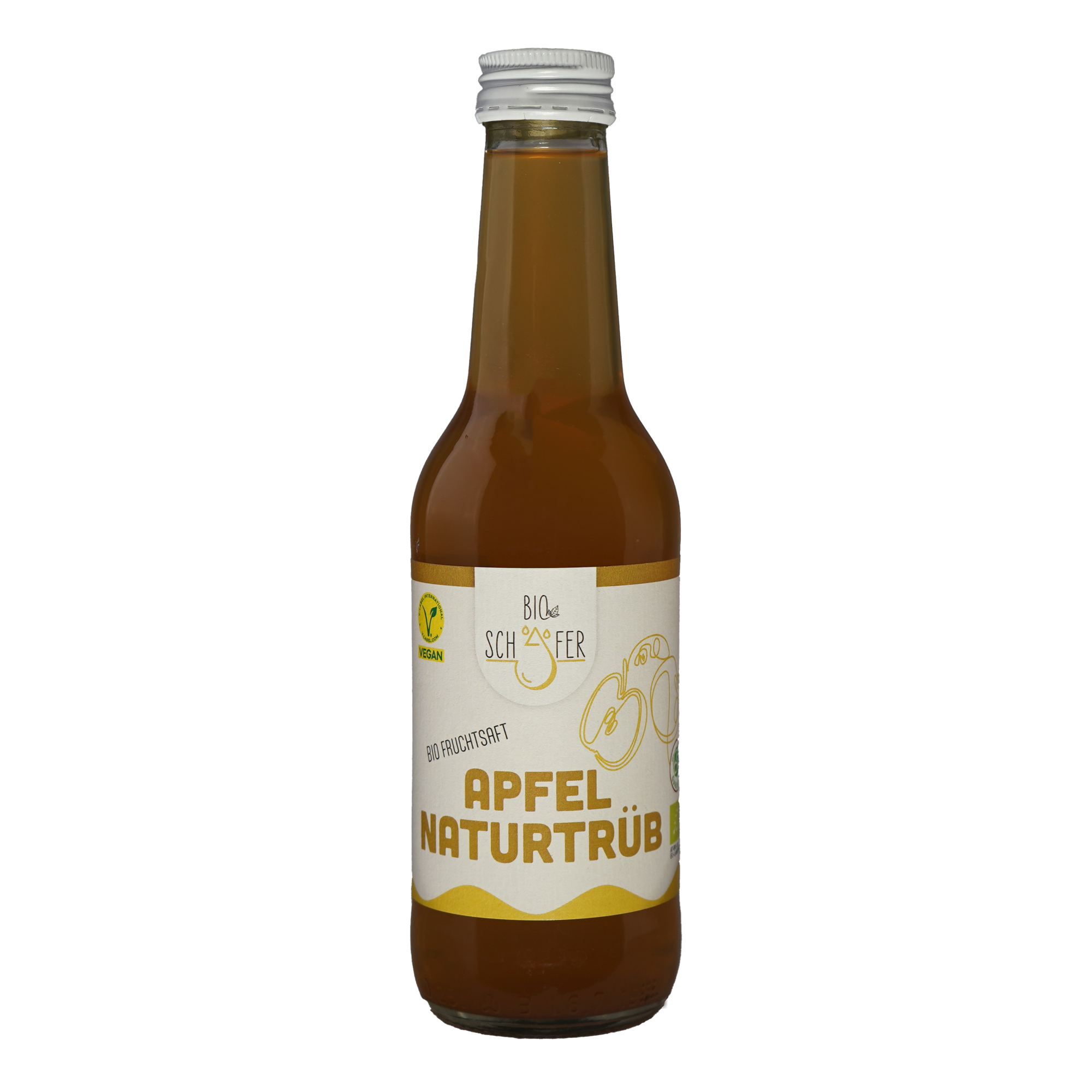 100% Organic Cloudy Apple Juice