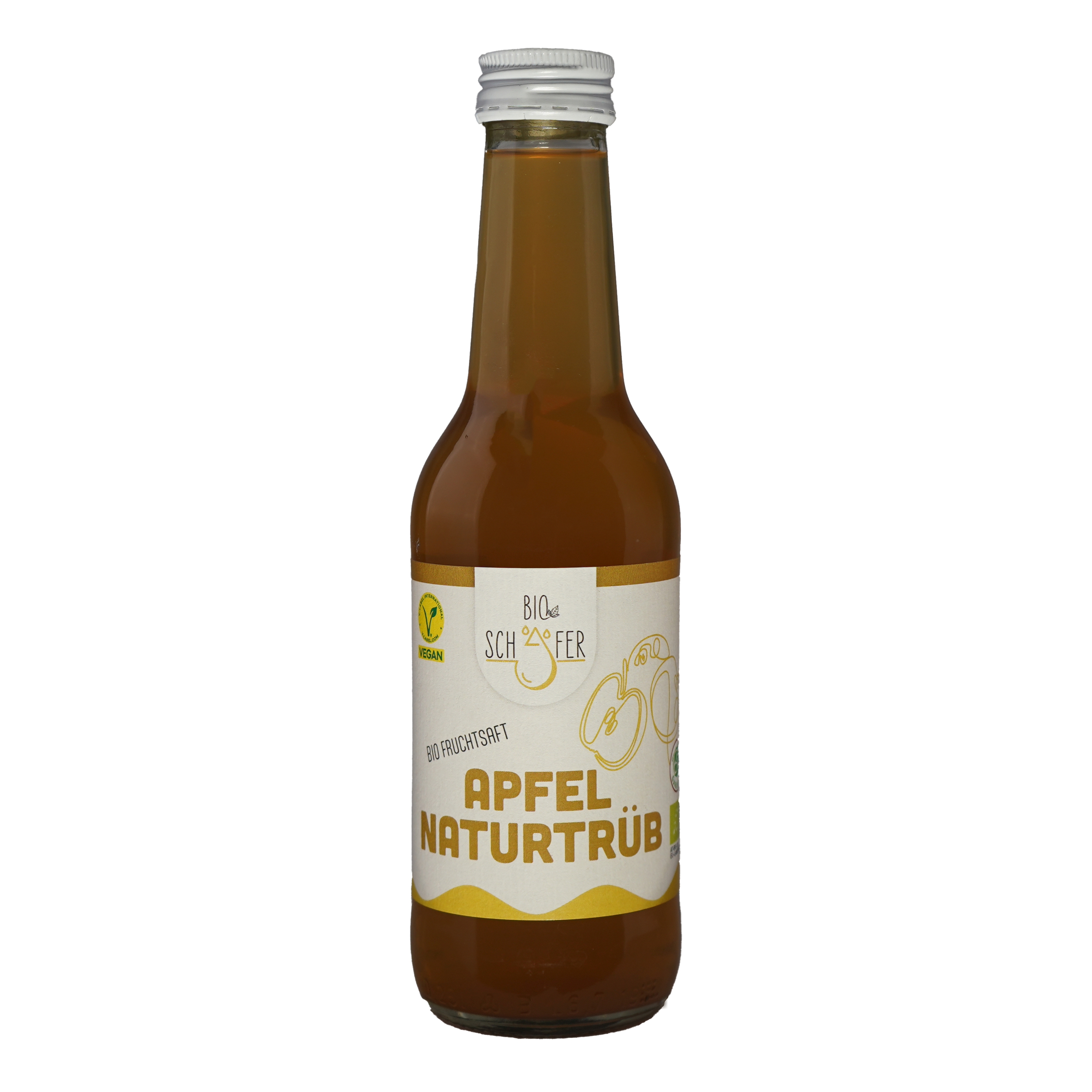 100% Organic Cloudy Apple Juice