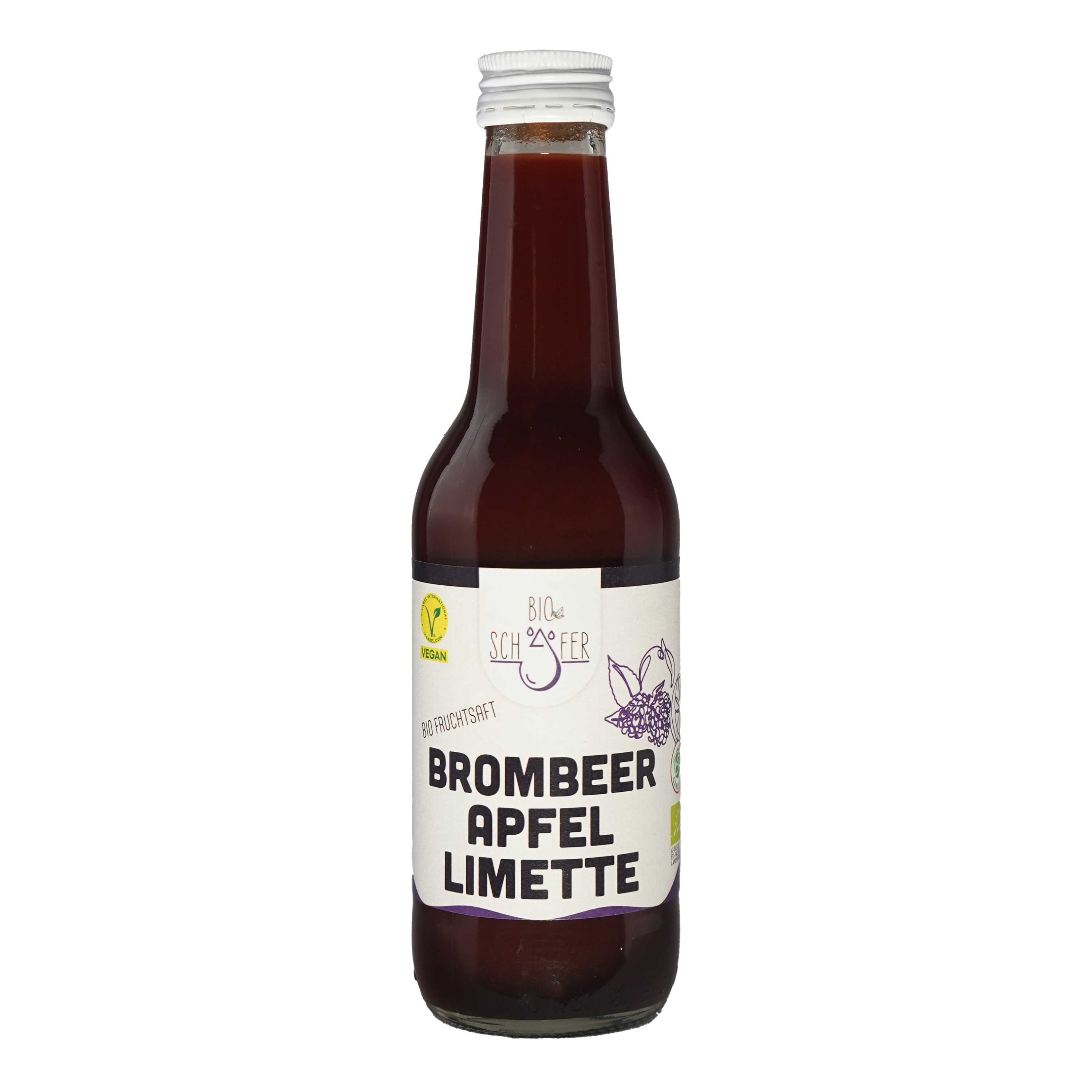 Organic Blackberry, Apple & Lime Juice