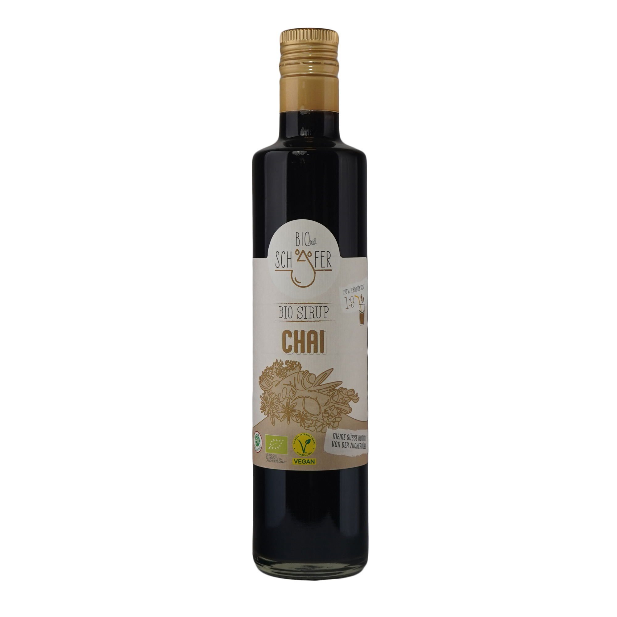 Organic Black Chai Syrup