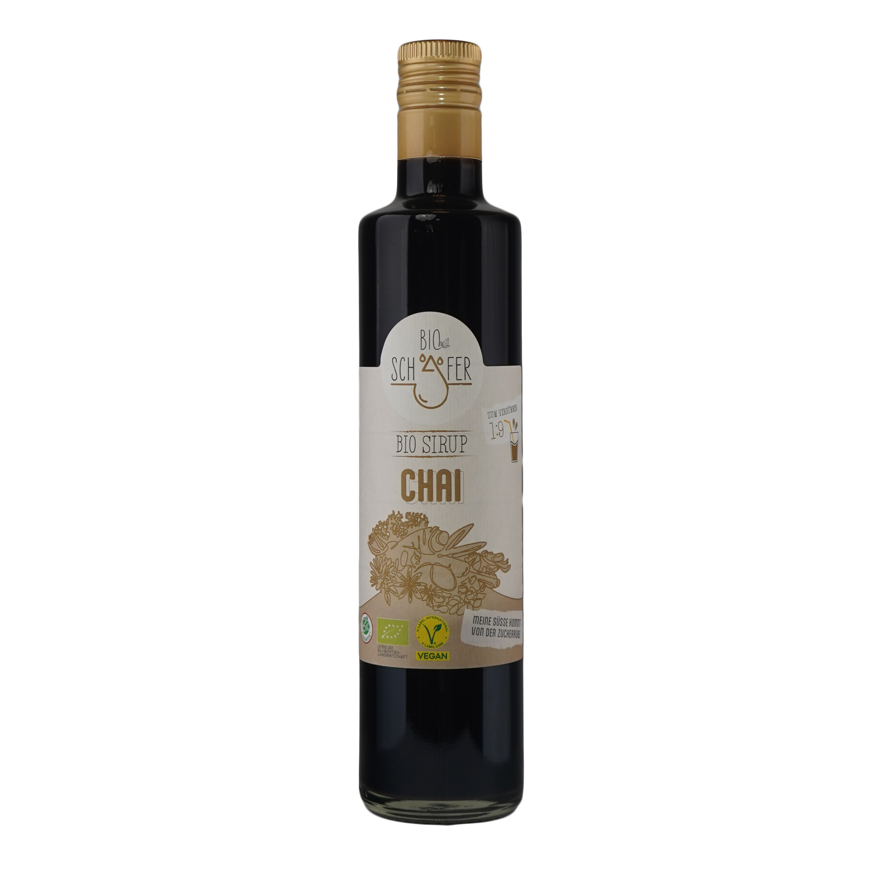 Organic Black Chai Syrup