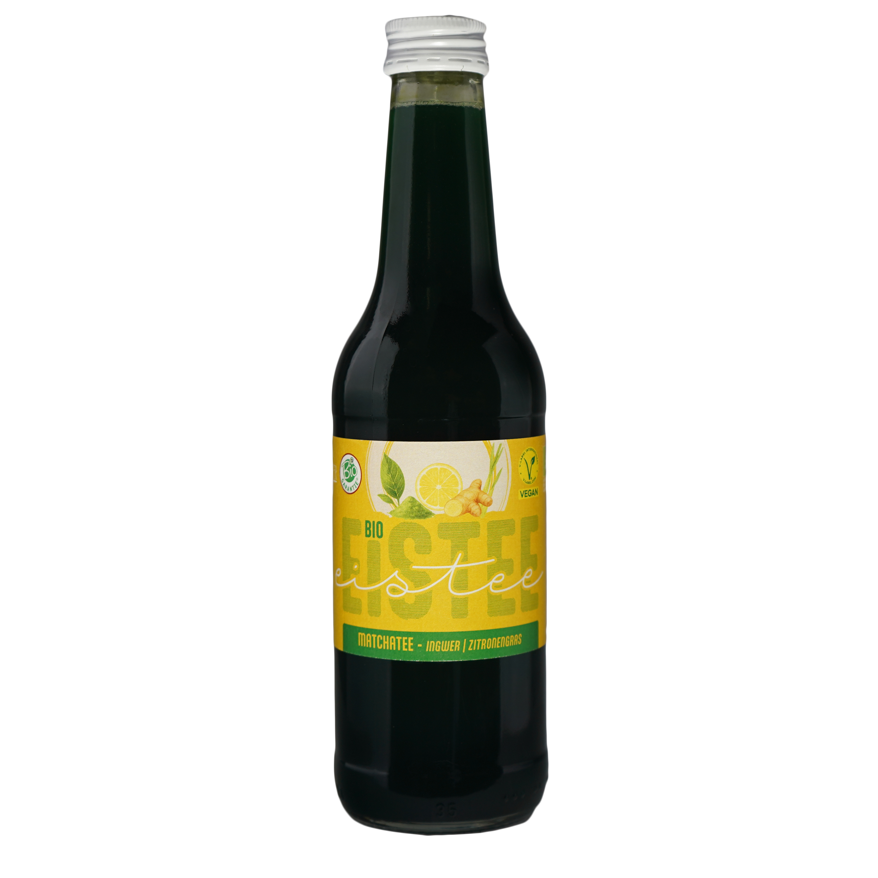 Organic Iced Tea Matcha-Ginger-Lemongrass