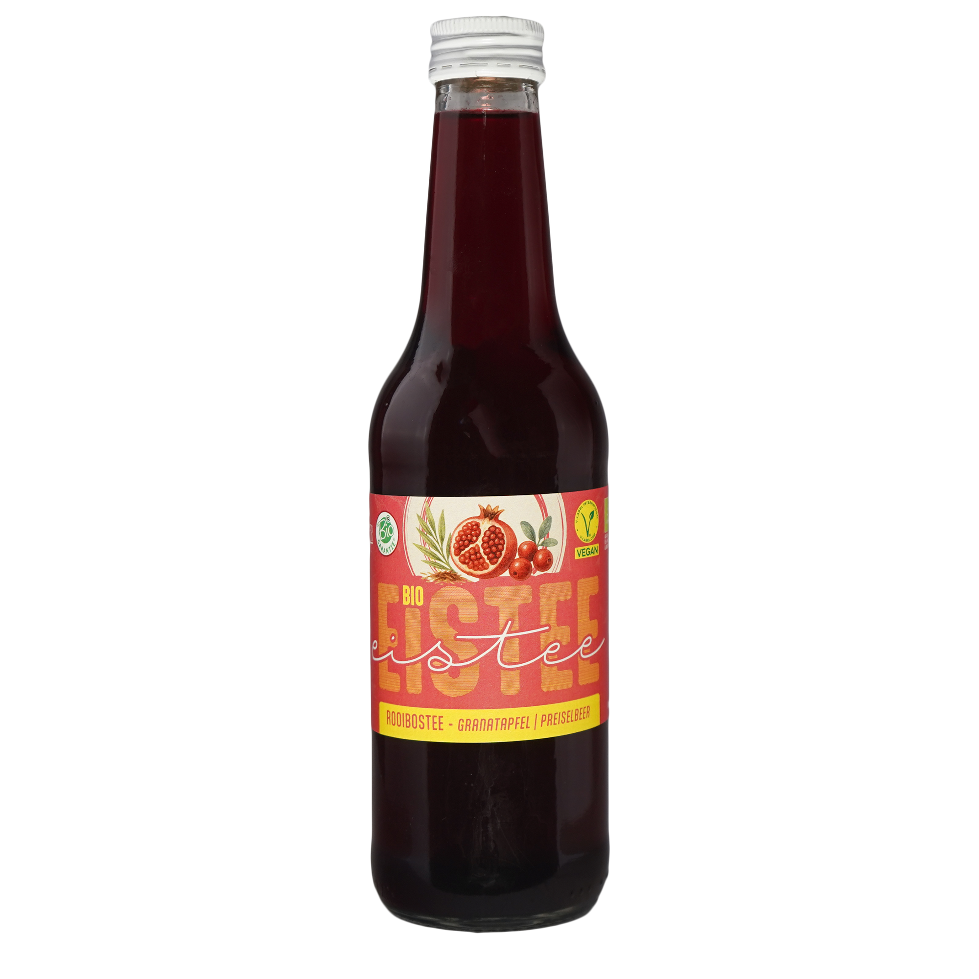 Organic Rooibos, Pomegranate & Cranberry Iced Tea