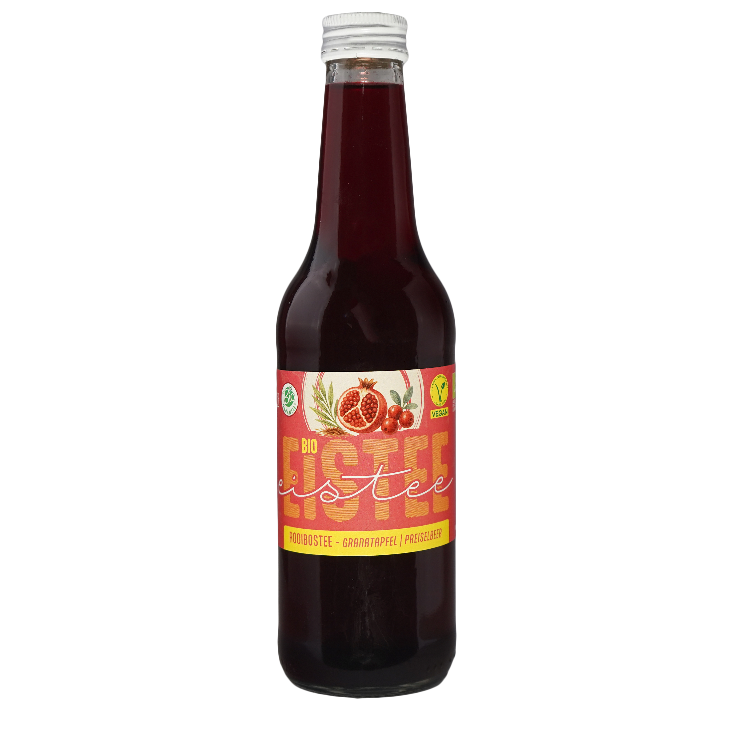 Organic Rooibos, Pomegranate & Cranberry Iced Tea