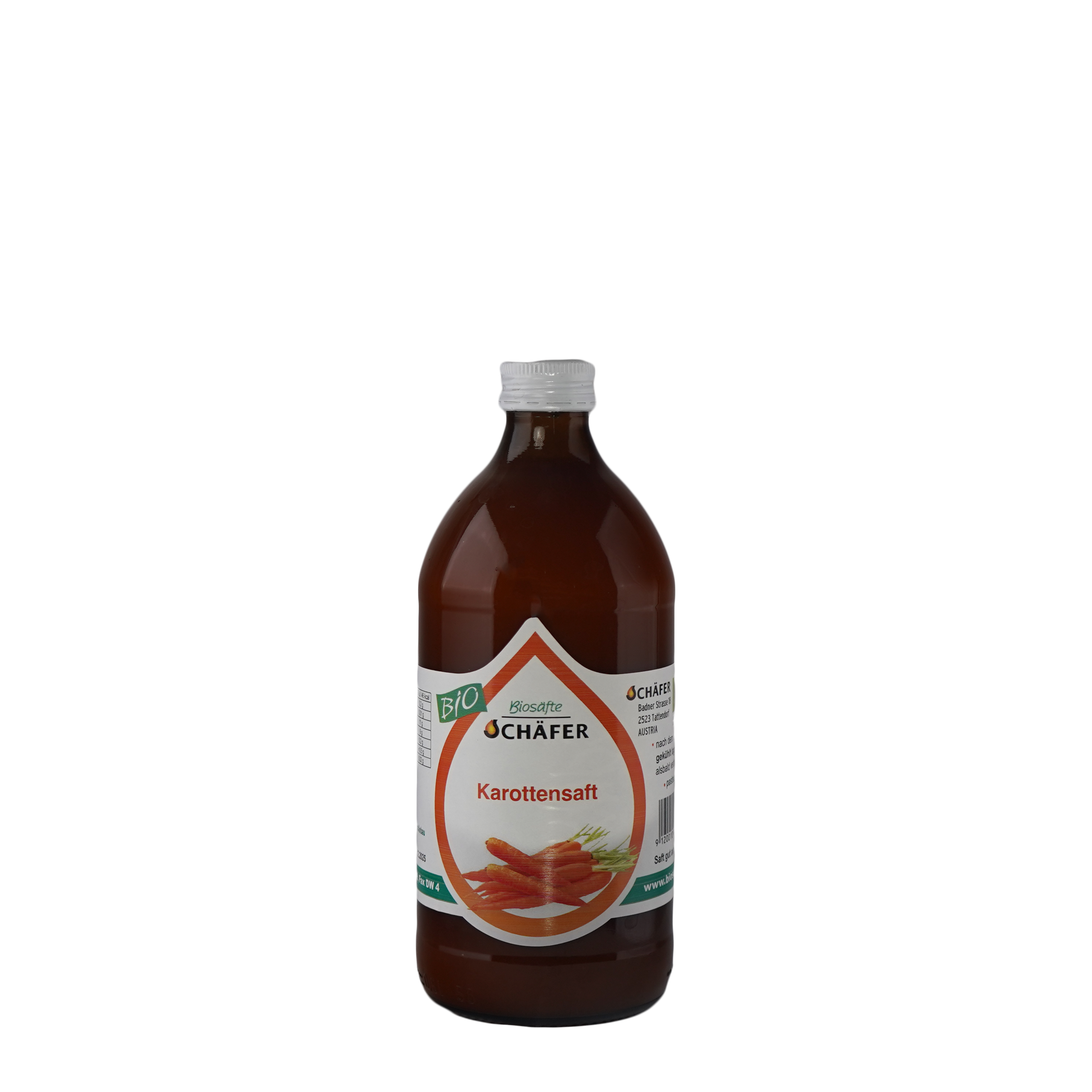 100% Organic Carrot Juice