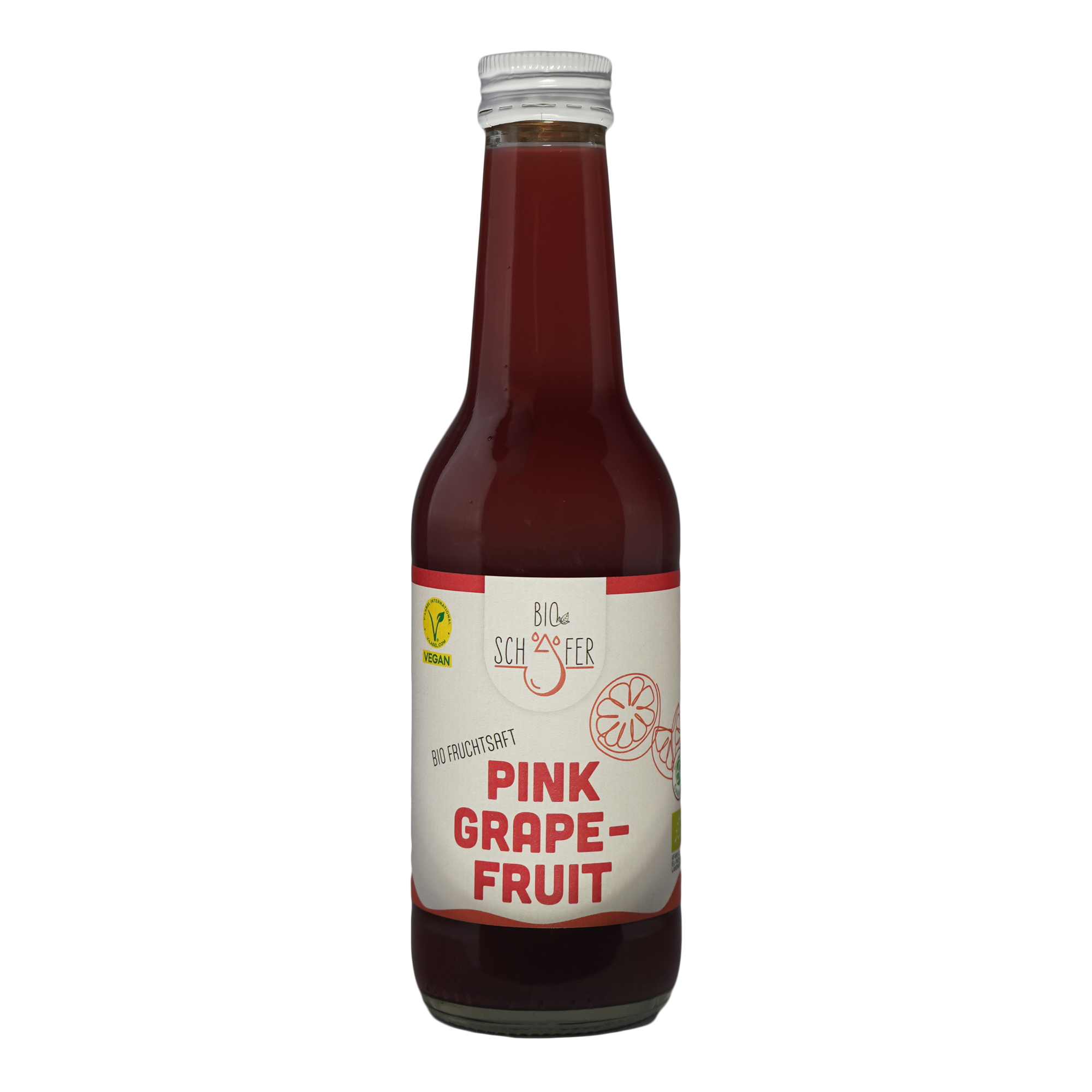 100% Organic Pink Grapefruit Juice