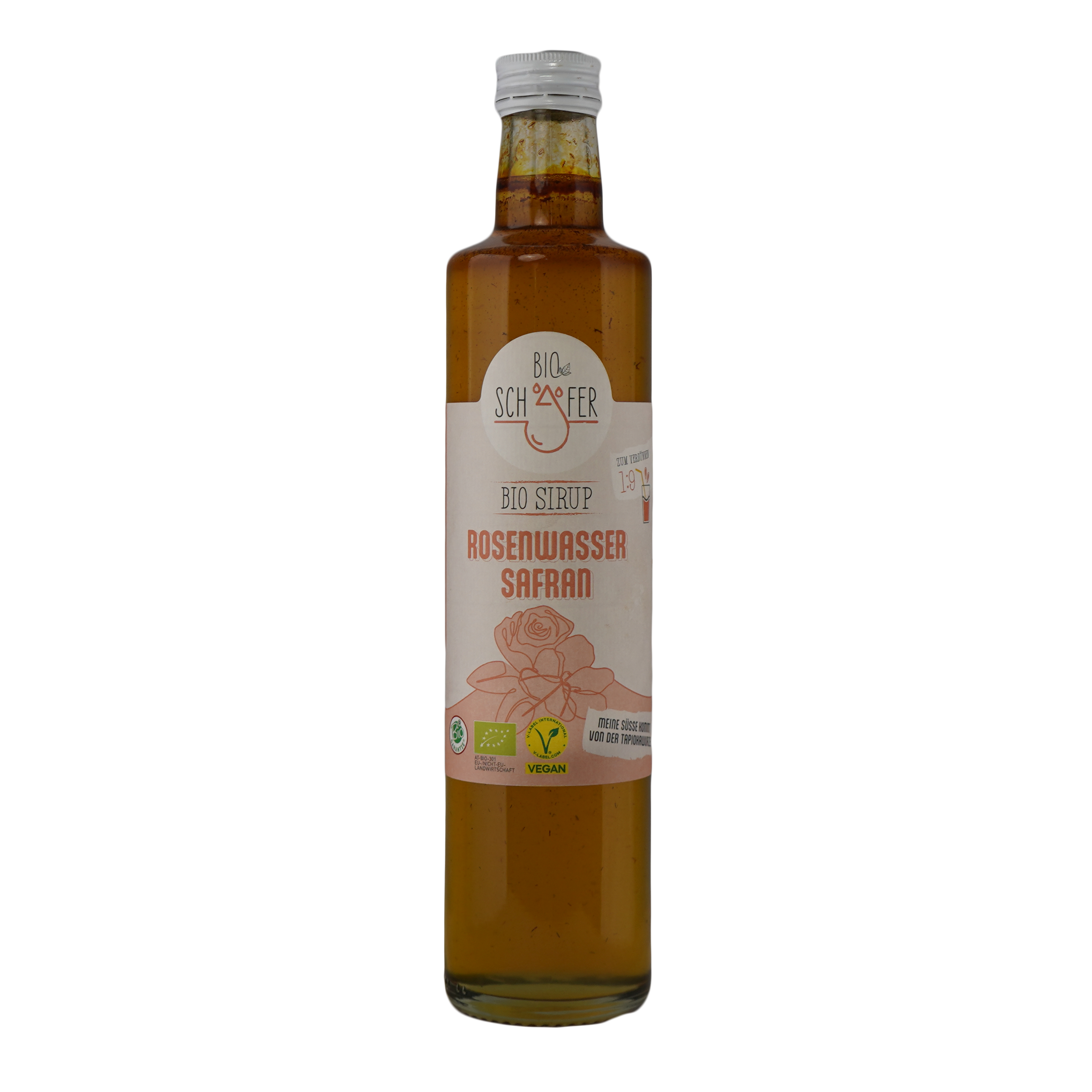 Organic Saffron Rosemary Syrup