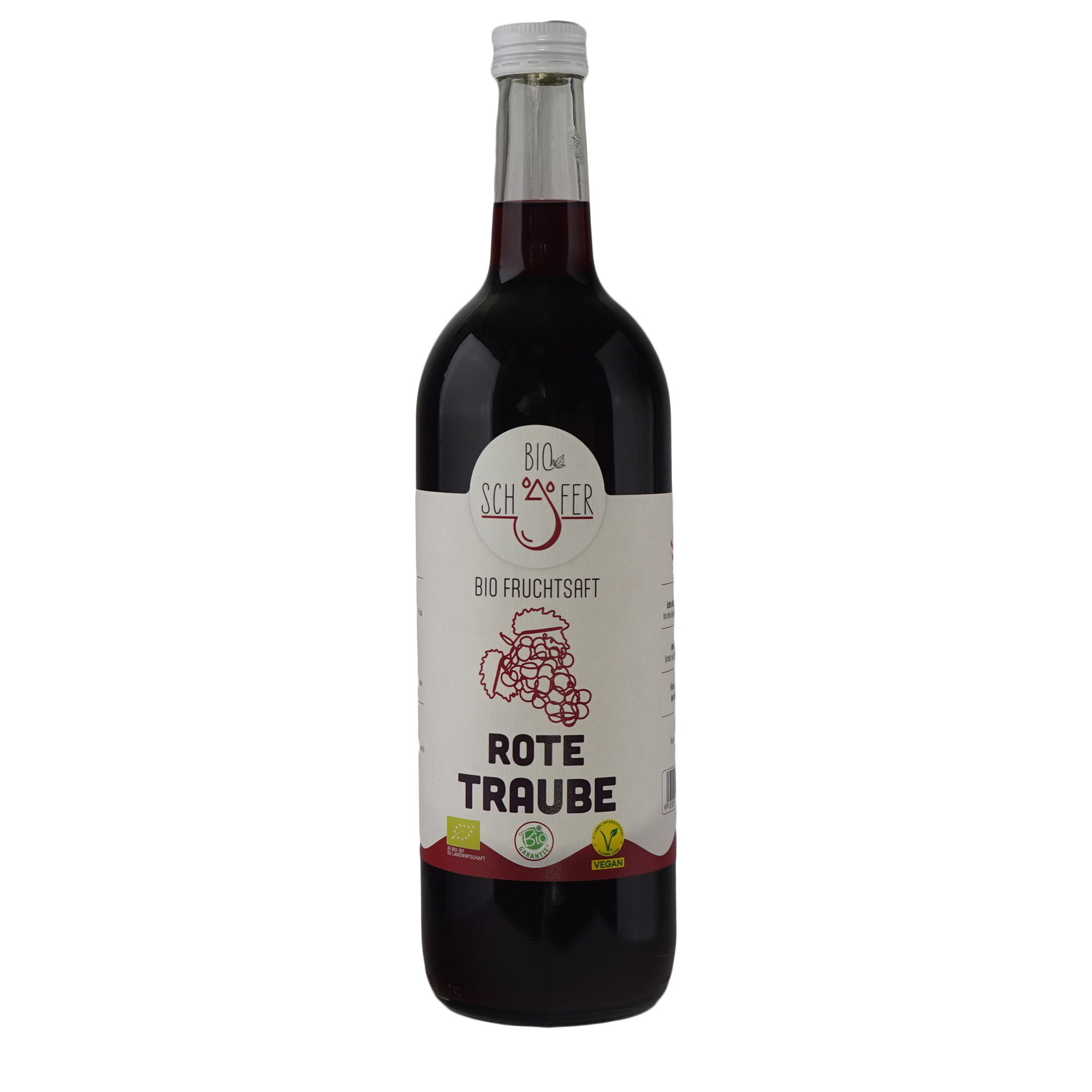 100% BIO Roter Traubensaft
