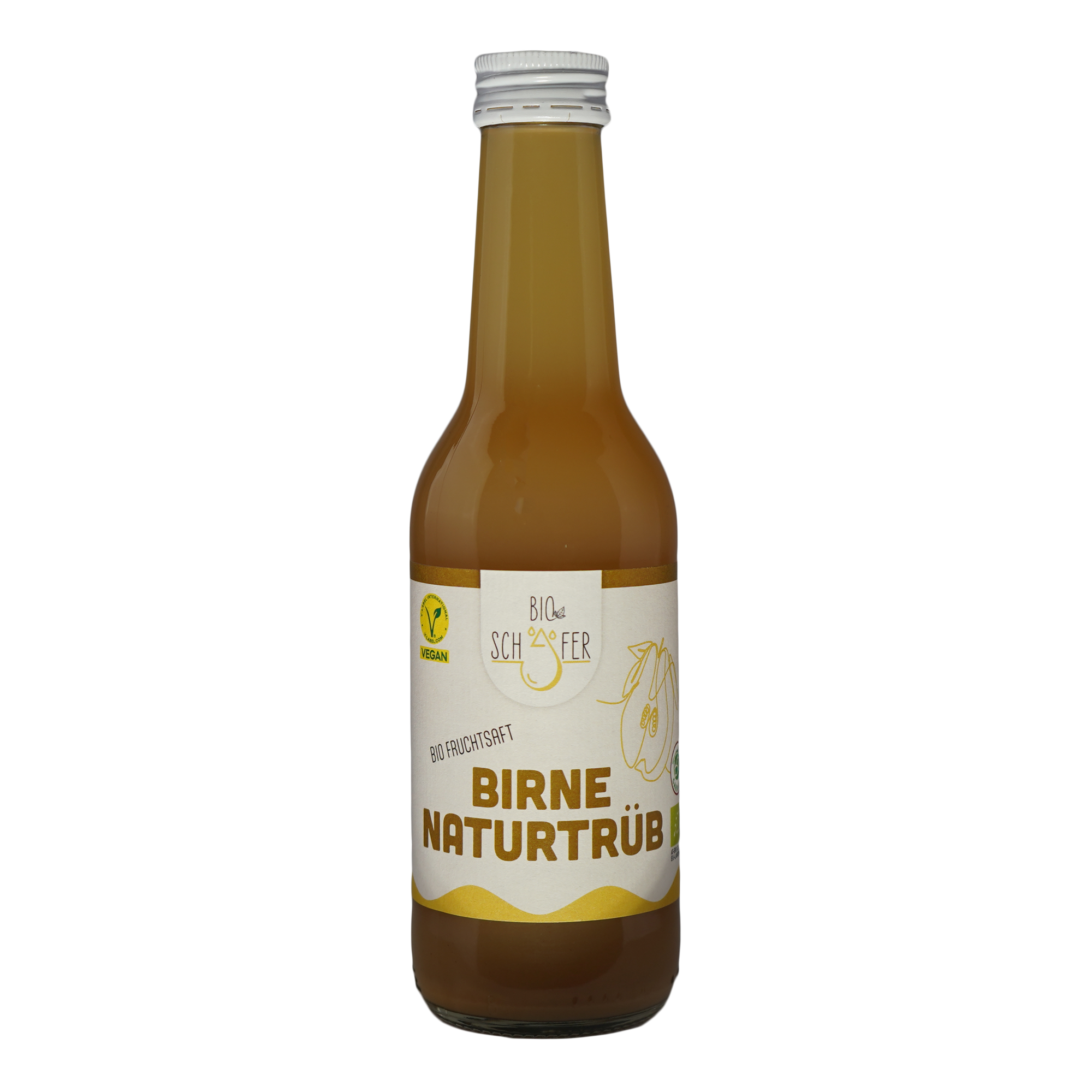 100% ORGANIC Pear Juice Cloudy