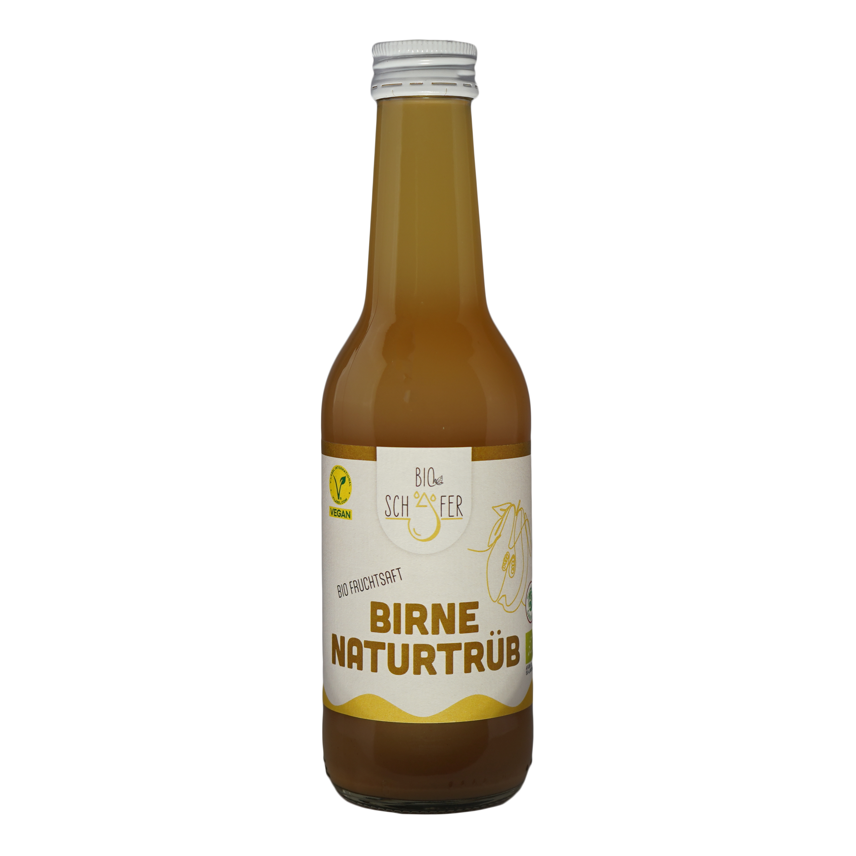 100% ORGANIC Pear Juice Cloudy