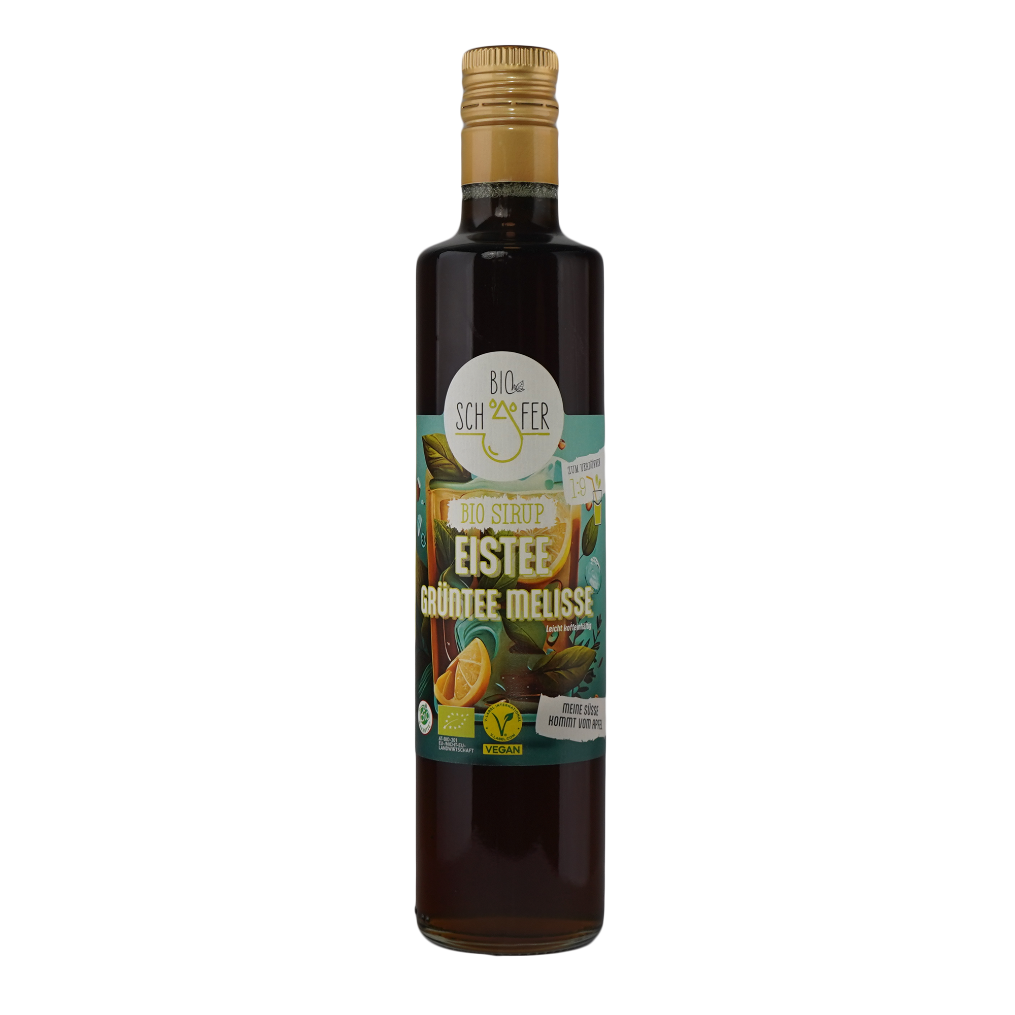 Organic Green Tea Elderflower Balm Iced Tea Syrup