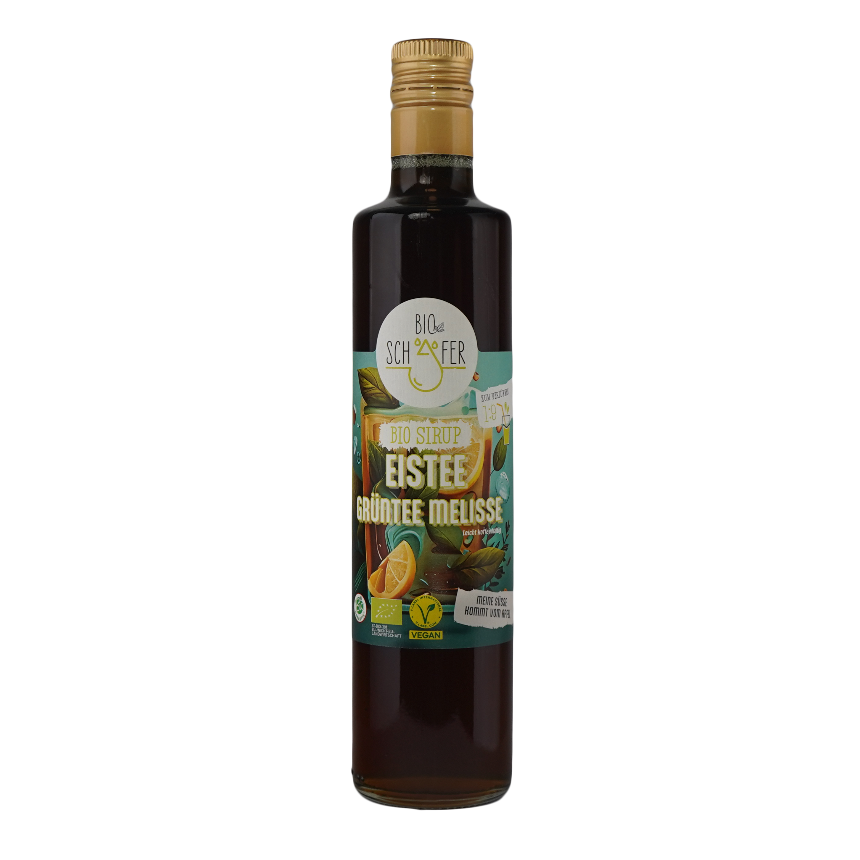 Organic Green Tea Elderflower Balm Iced Tea Syrup