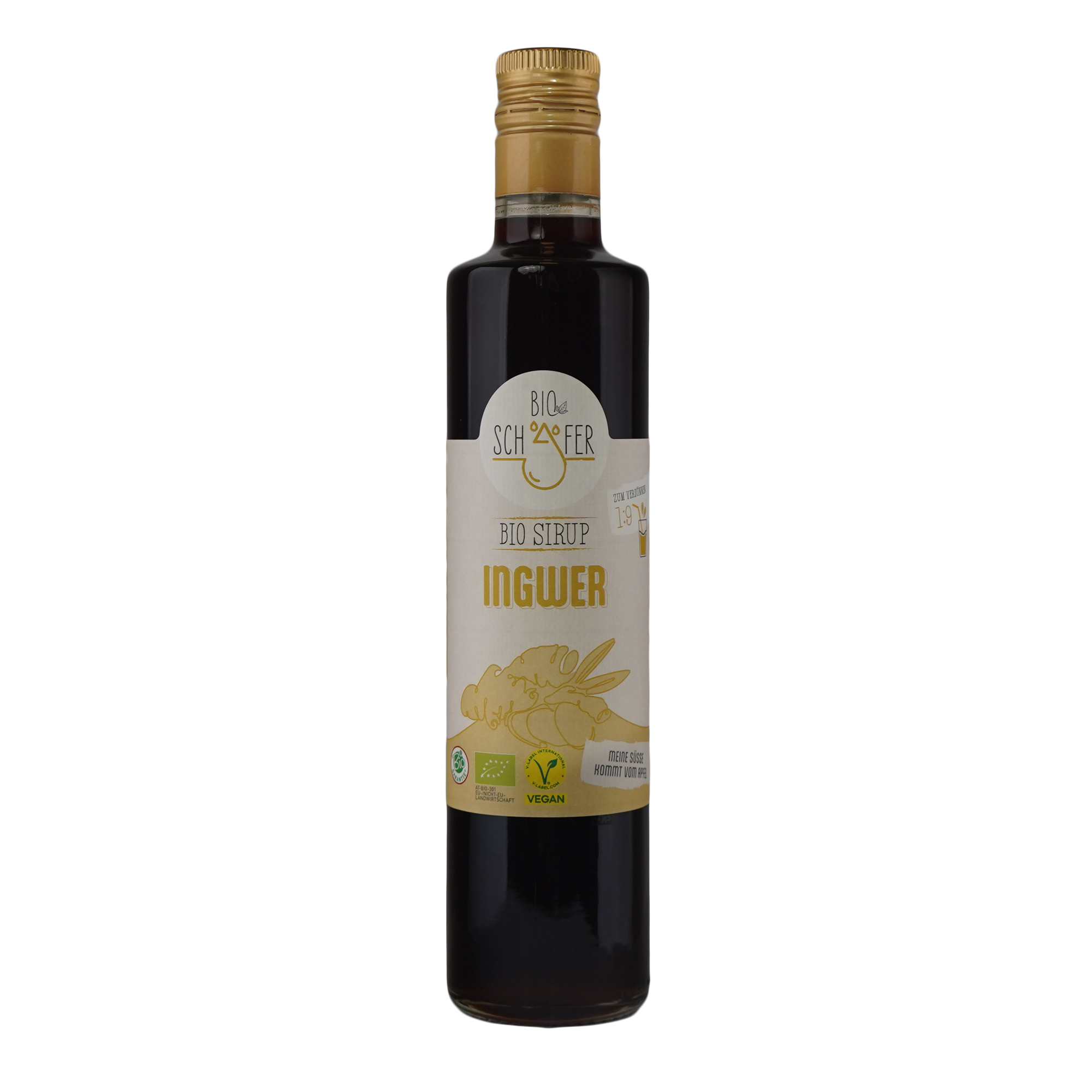 Organic Ginger-Lemon Syrup