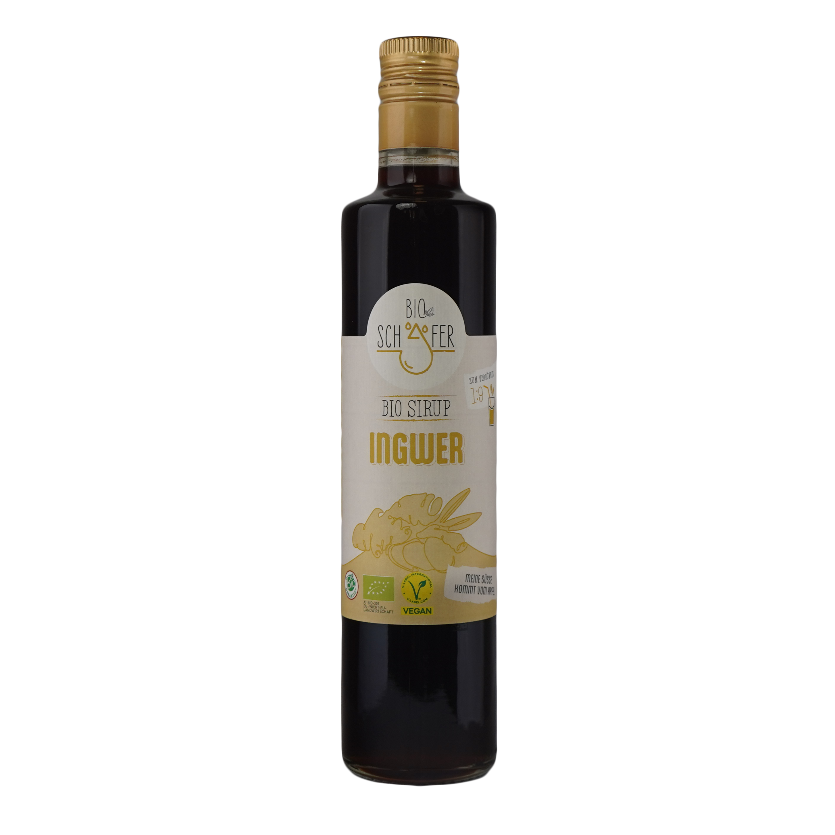 Organic Ginger-Lemon Syrup